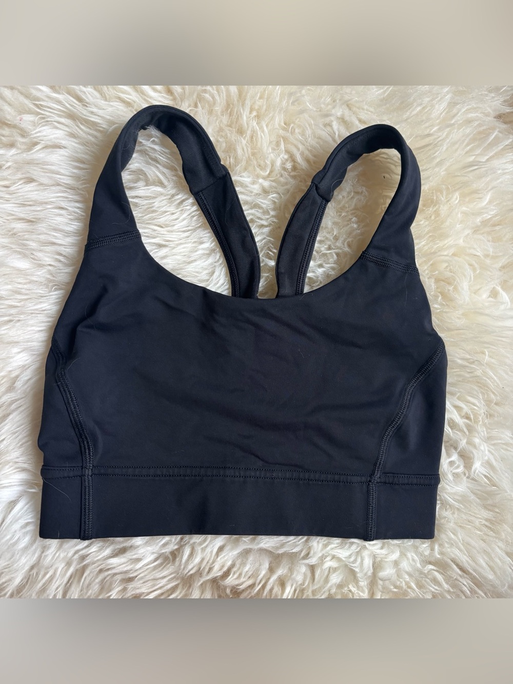 Lululemon Black Racerback Sports Bra